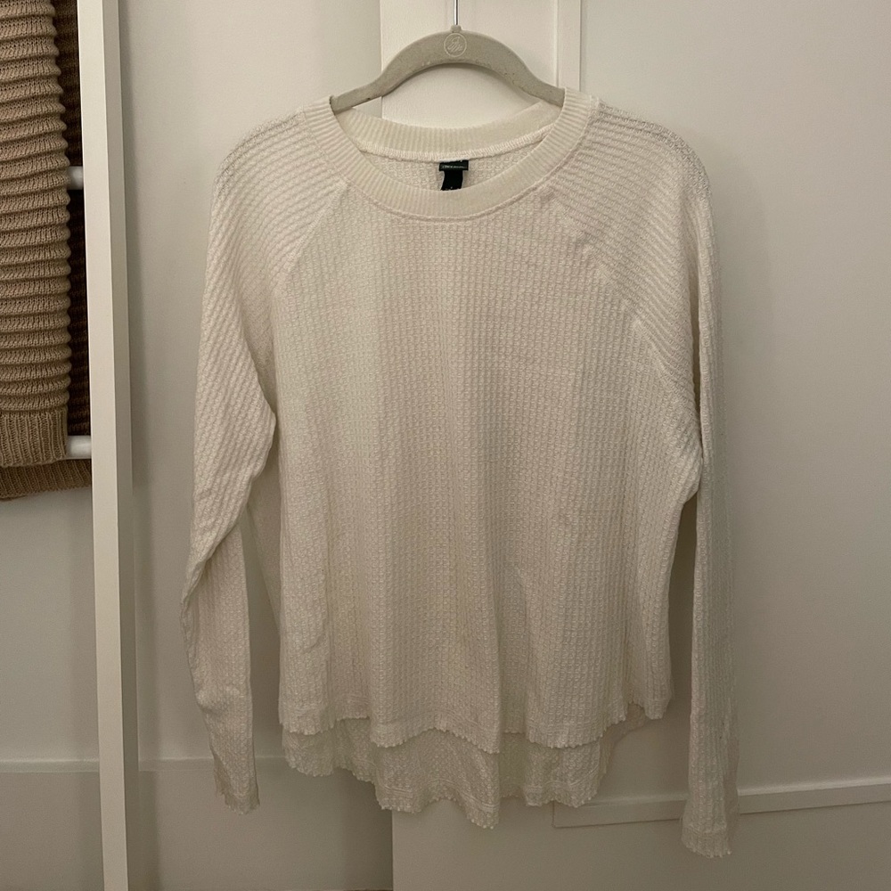 Wild Fable Waffle Sweater, S